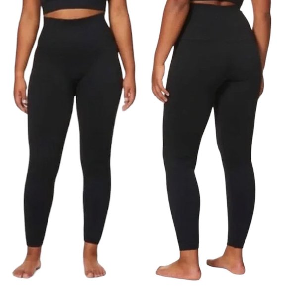 Spanx Look At Me Now Leggings Very Black Ankle Length Size XL REVOLVE FL3515 - Picture 1 of 14